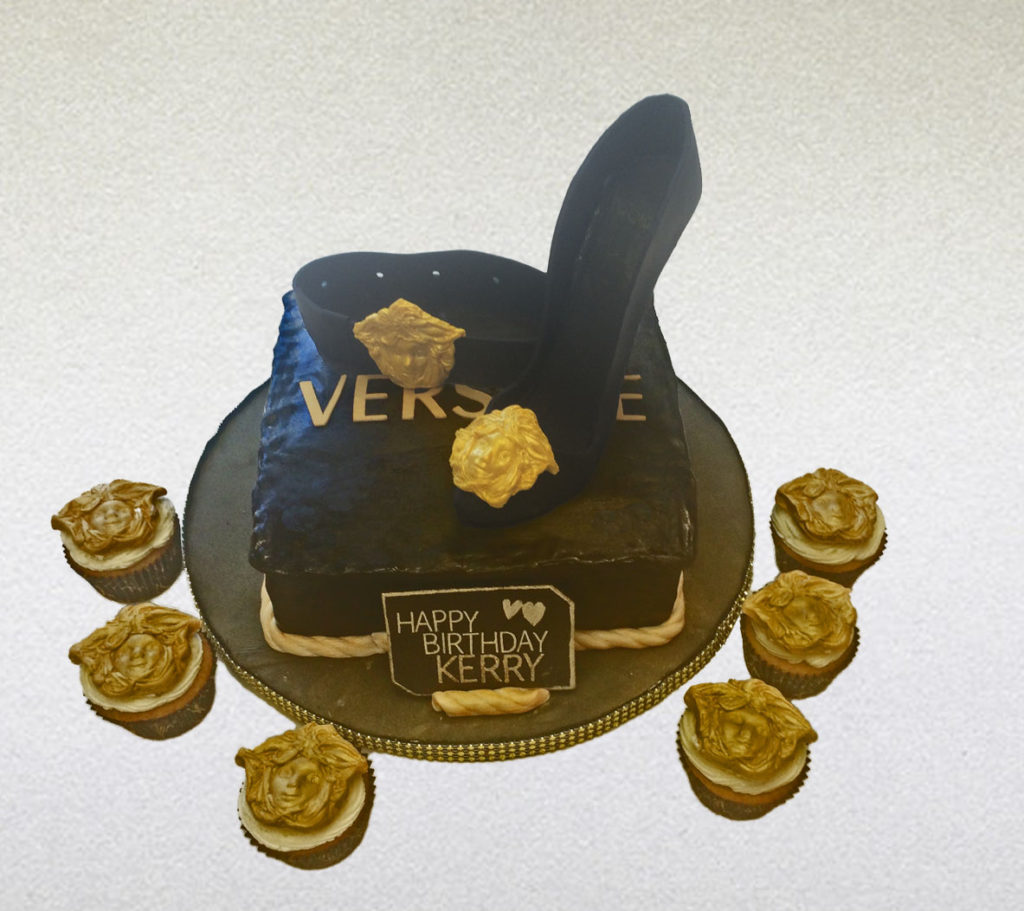 Versace Cake and cupcakes