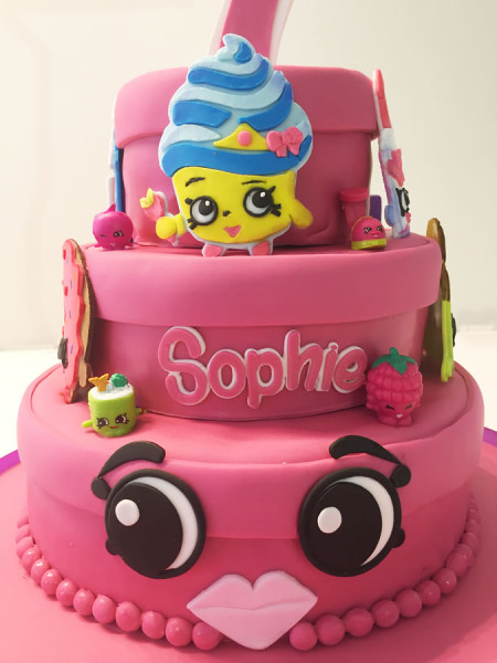 Shopkins Theme Cake for Sophie's first birthday