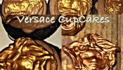 Versace-theme designer cupcakes by MaddiesCakes New York