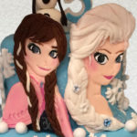 Blue Princess Cake and Treats