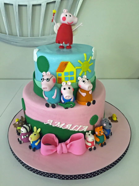 Peppa the Pig Birthday Cake New York