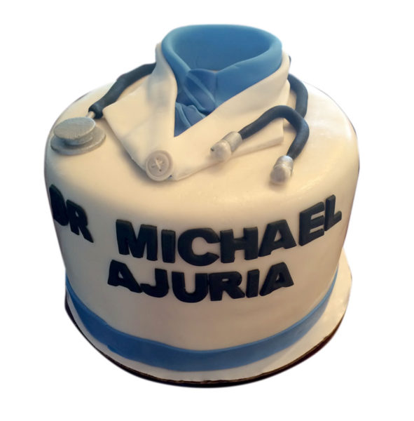 Medical School Graduation Celebration Cake