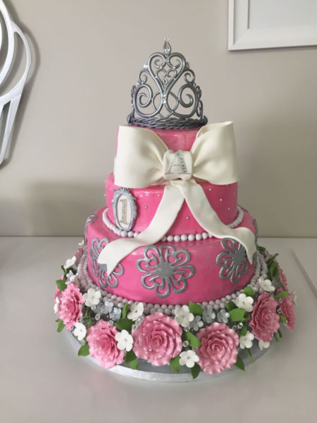 First Birthday Princess Cake for Ari